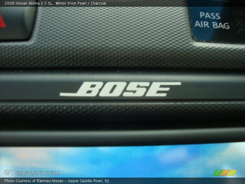 Winter Frost Pearl / Charcoal 2008 Nissan Altima 3.5 SL
