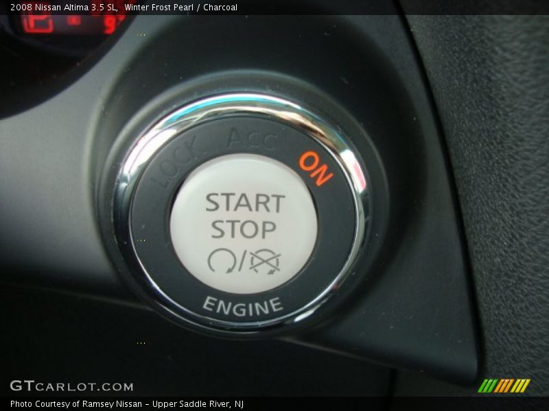 Winter Frost Pearl / Charcoal 2008 Nissan Altima 3.5 SL