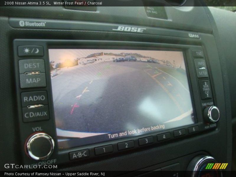 Winter Frost Pearl / Charcoal 2008 Nissan Altima 3.5 SL