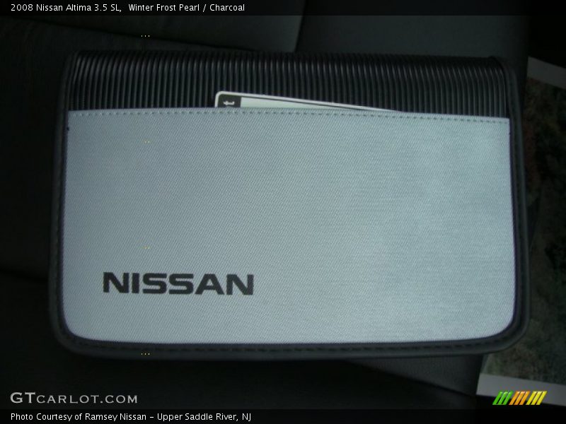 Winter Frost Pearl / Charcoal 2008 Nissan Altima 3.5 SL
