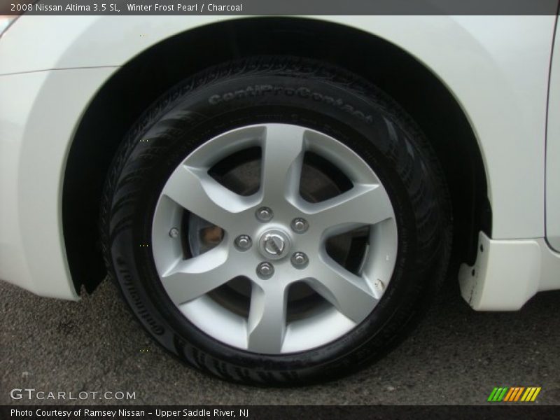 Winter Frost Pearl / Charcoal 2008 Nissan Altima 3.5 SL