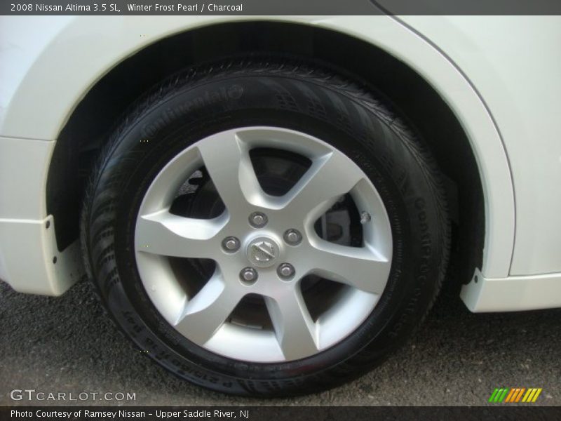 Winter Frost Pearl / Charcoal 2008 Nissan Altima 3.5 SL