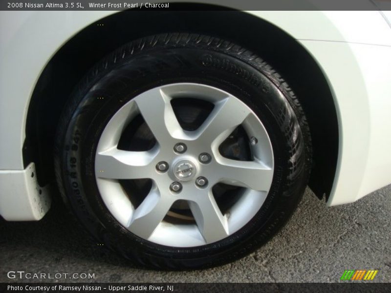 Winter Frost Pearl / Charcoal 2008 Nissan Altima 3.5 SL