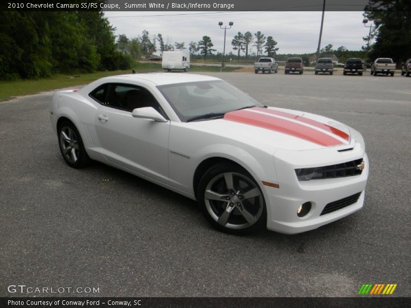 Front 3/4 View of 2010 Camaro SS/RS Coupe