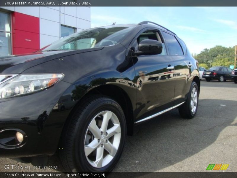 Super Black / Black 2009 Nissan Murano SL AWD