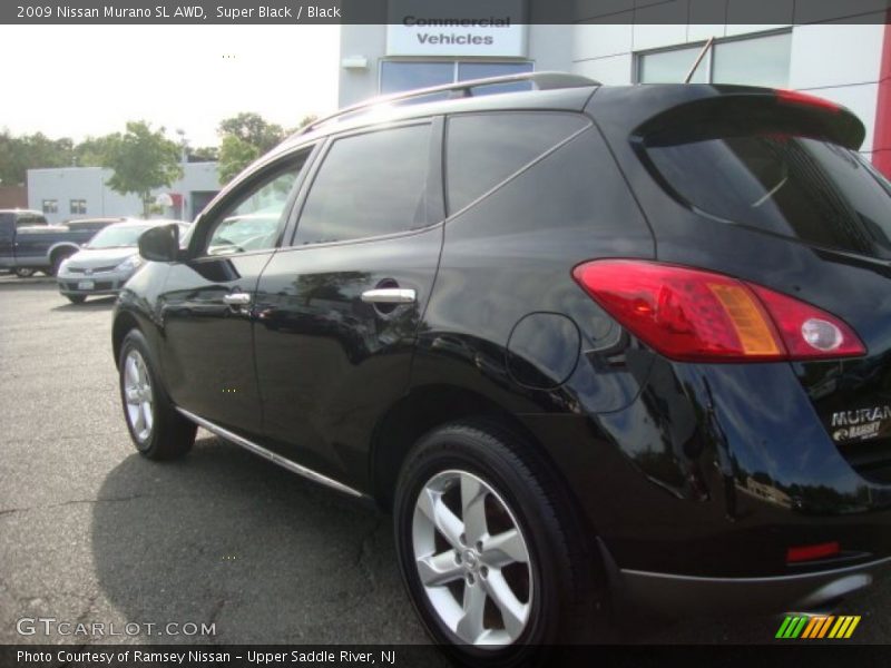 Super Black / Black 2009 Nissan Murano SL AWD