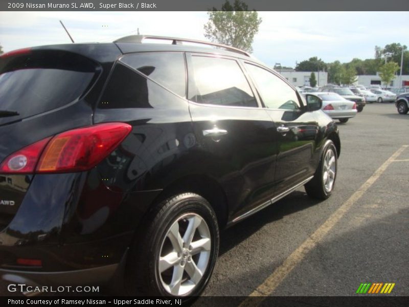Super Black / Black 2009 Nissan Murano SL AWD