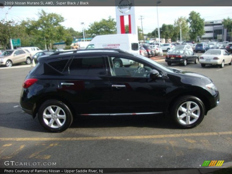 Super Black / Black 2009 Nissan Murano SL AWD