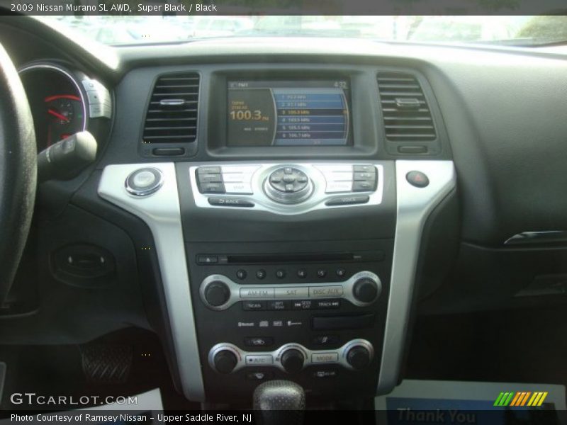 Super Black / Black 2009 Nissan Murano SL AWD