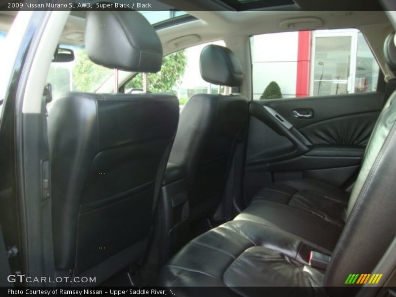 Super Black / Black 2009 Nissan Murano SL AWD