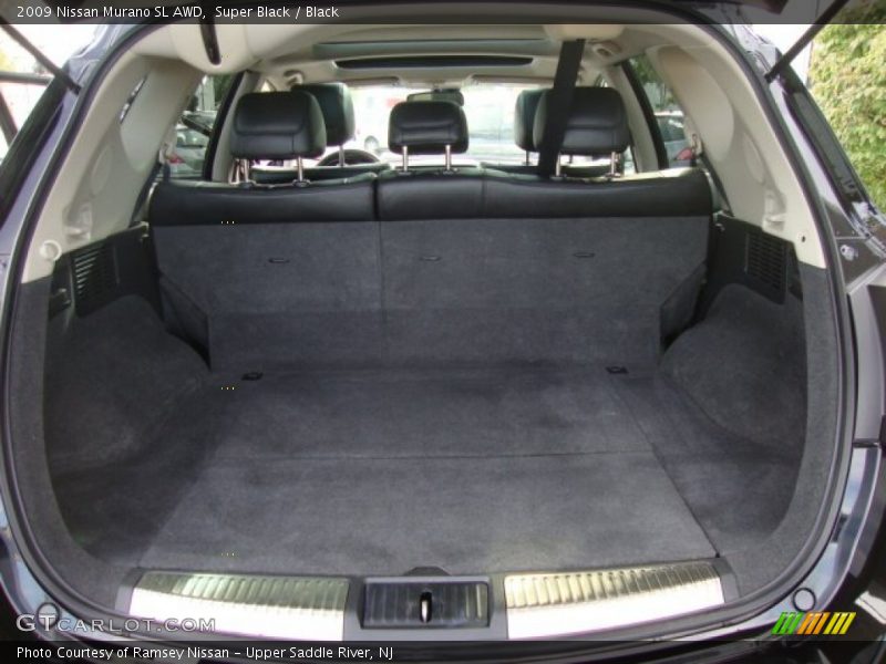 Super Black / Black 2009 Nissan Murano SL AWD