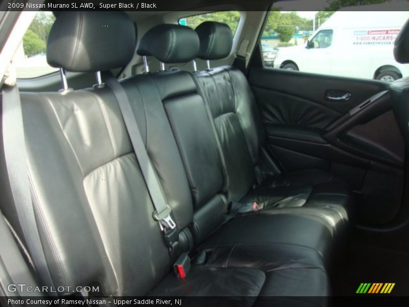 Super Black / Black 2009 Nissan Murano SL AWD