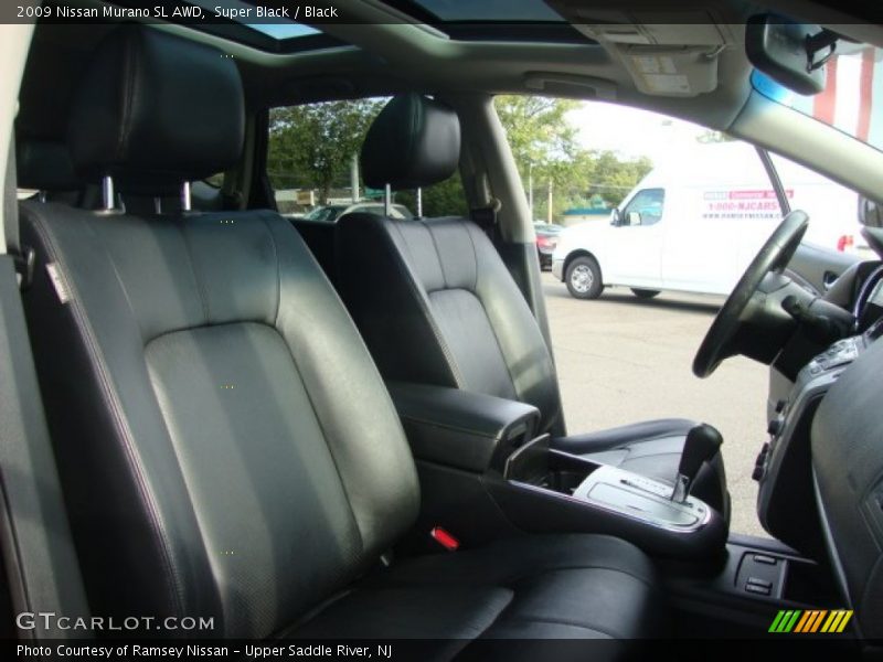 Super Black / Black 2009 Nissan Murano SL AWD