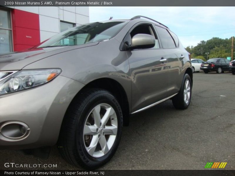 Platinum Graphite Metallic / Black 2009 Nissan Murano S AWD