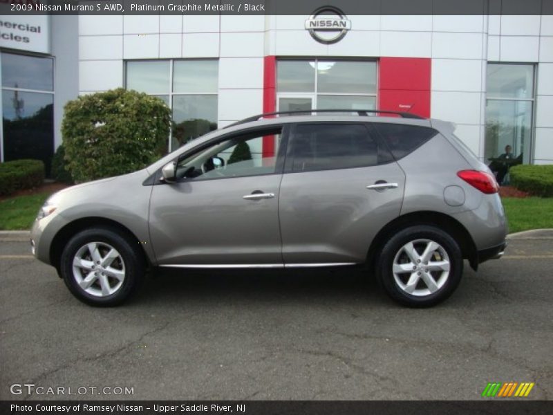 Platinum Graphite Metallic / Black 2009 Nissan Murano S AWD