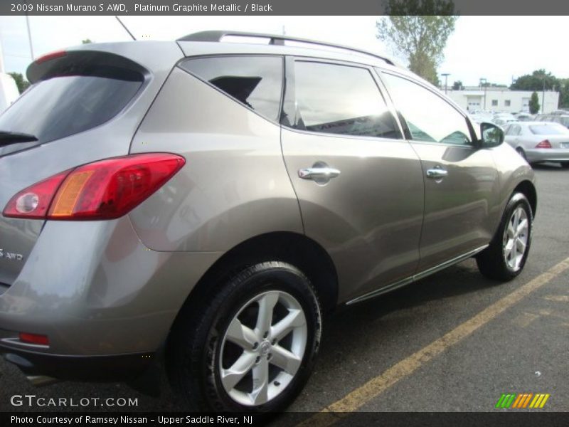Platinum Graphite Metallic / Black 2009 Nissan Murano S AWD