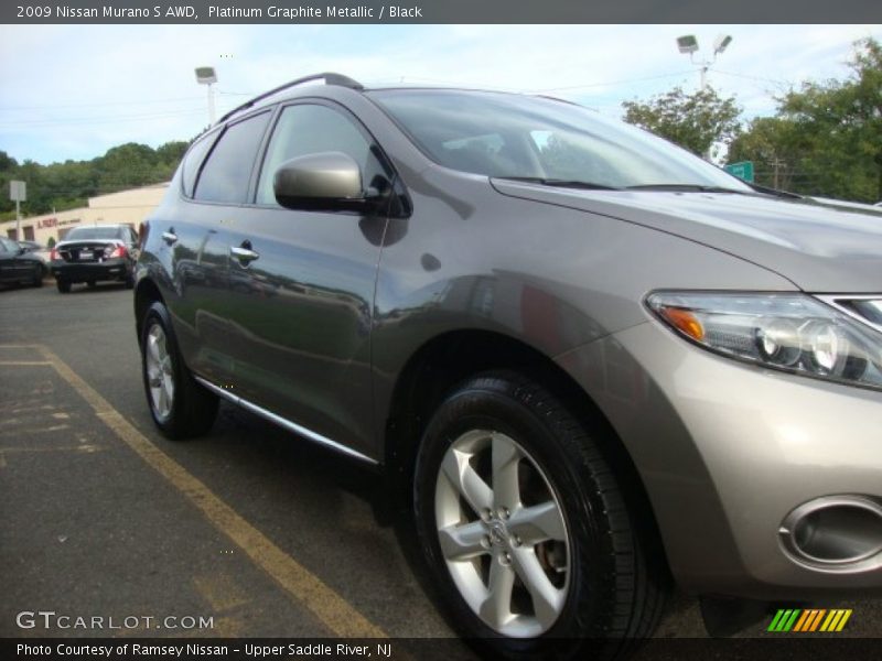 Platinum Graphite Metallic / Black 2009 Nissan Murano S AWD