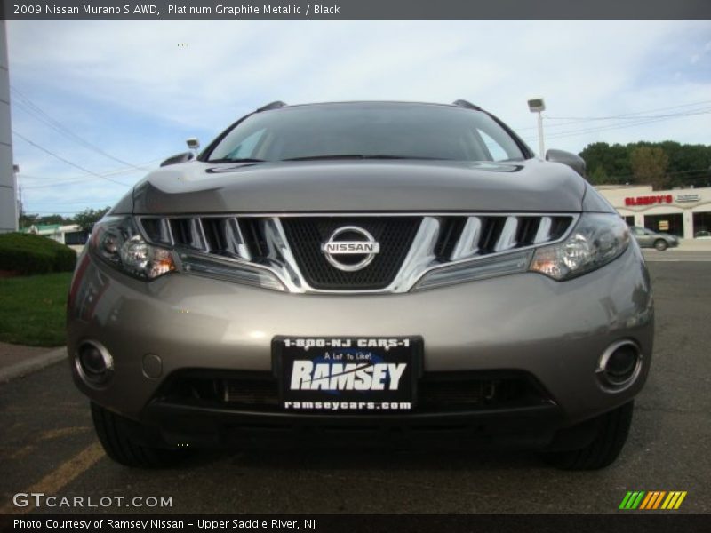 Platinum Graphite Metallic / Black 2009 Nissan Murano S AWD