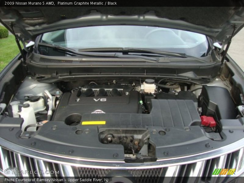 Platinum Graphite Metallic / Black 2009 Nissan Murano S AWD