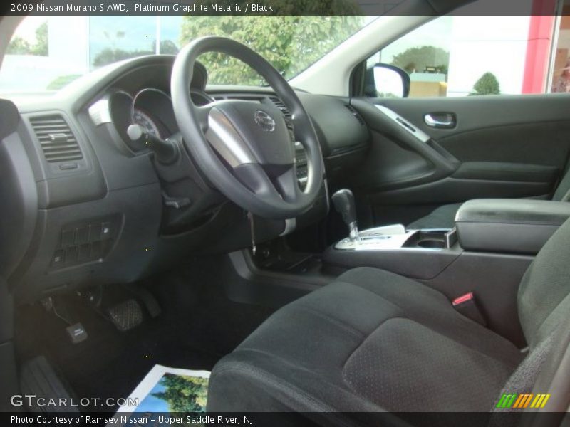 Platinum Graphite Metallic / Black 2009 Nissan Murano S AWD