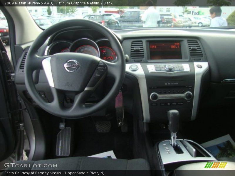Platinum Graphite Metallic / Black 2009 Nissan Murano S AWD