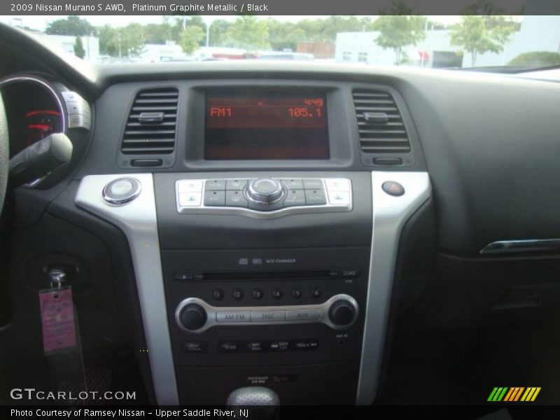 Platinum Graphite Metallic / Black 2009 Nissan Murano S AWD