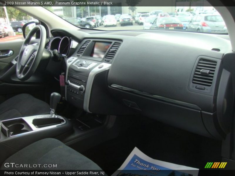 Platinum Graphite Metallic / Black 2009 Nissan Murano S AWD