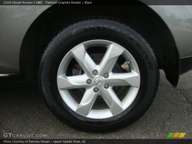 Platinum Graphite Metallic / Black 2009 Nissan Murano S AWD