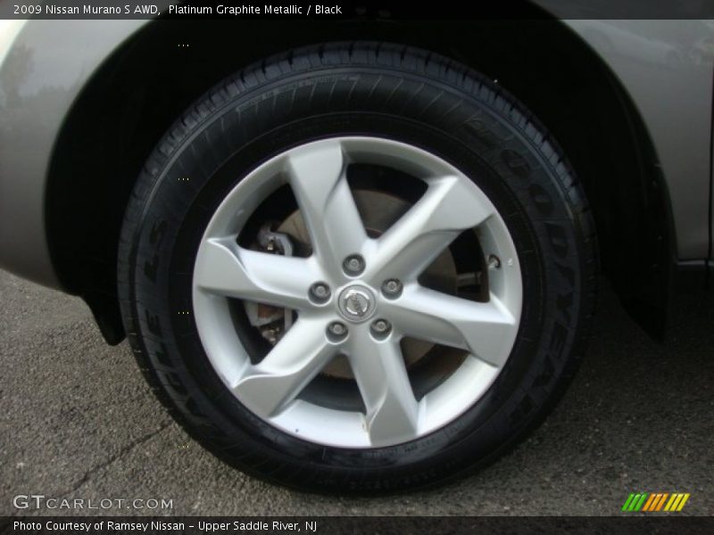 Platinum Graphite Metallic / Black 2009 Nissan Murano S AWD