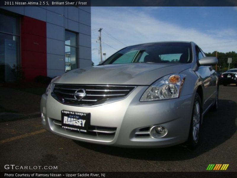 Brilliant Silver / Frost 2011 Nissan Altima 2.5 S