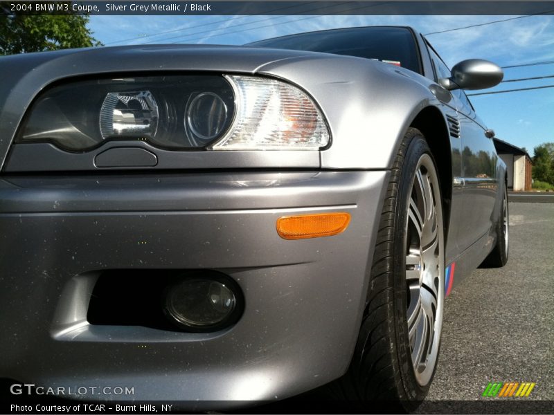 Silver Grey Metallic / Black 2004 BMW M3 Coupe