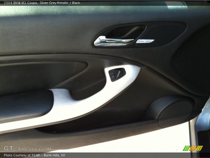 Silver Grey Metallic / Black 2004 BMW M3 Coupe
