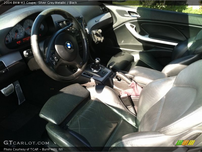 Silver Grey Metallic / Black 2004 BMW M3 Coupe