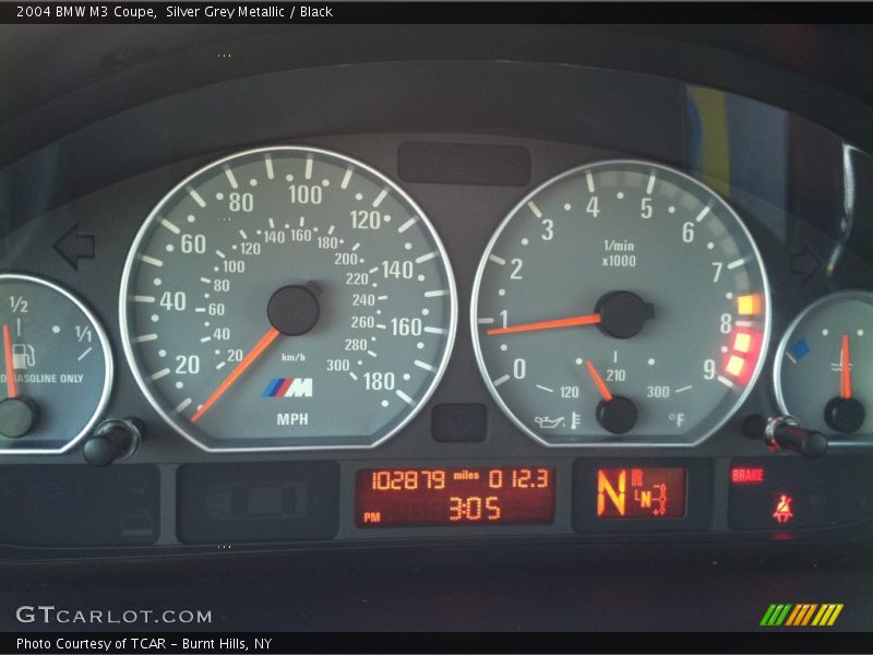  2004 M3 Coupe Coupe Gauges