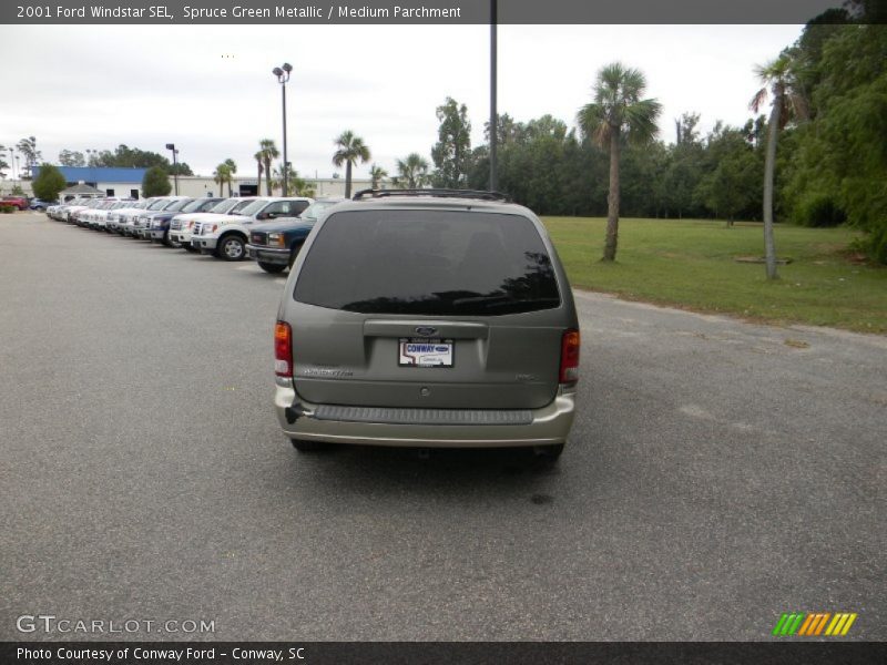Spruce Green Metallic / Medium Parchment 2001 Ford Windstar SEL