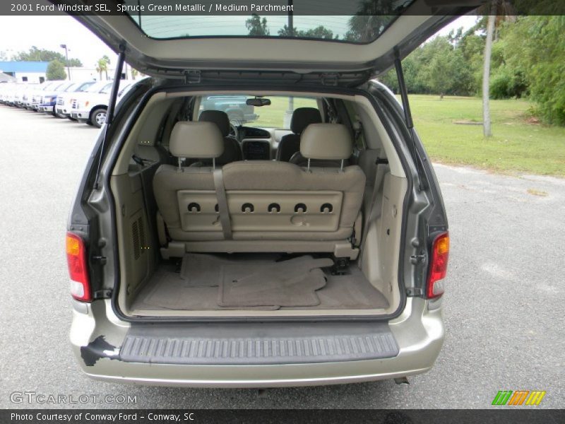 Spruce Green Metallic / Medium Parchment 2001 Ford Windstar SEL