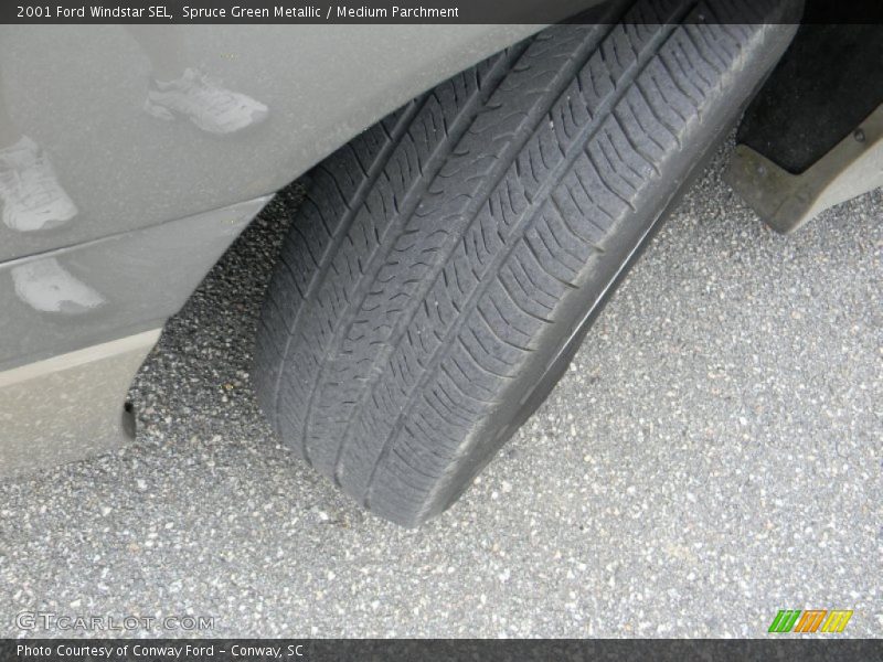 Spruce Green Metallic / Medium Parchment 2001 Ford Windstar SEL