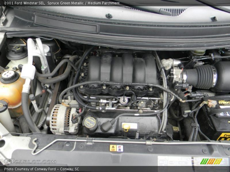  2001 Windstar SEL Engine - 3.8 Liter OHV 12-Valve V6