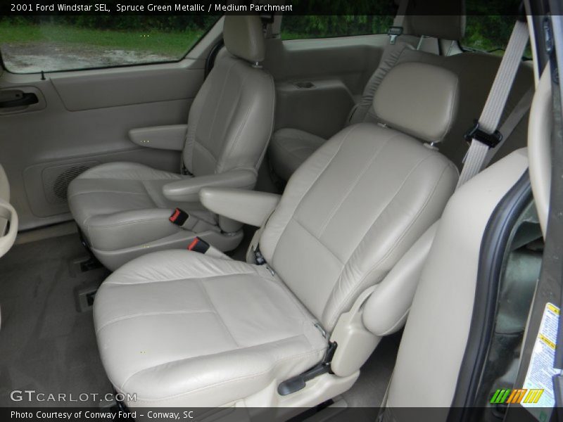 Spruce Green Metallic / Medium Parchment 2001 Ford Windstar SEL