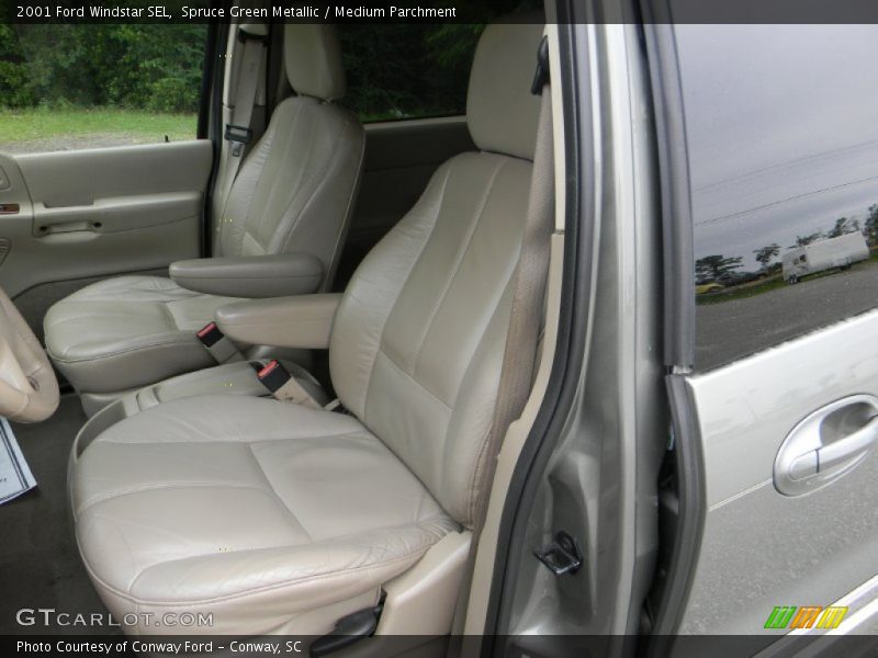 Spruce Green Metallic / Medium Parchment 2001 Ford Windstar SEL