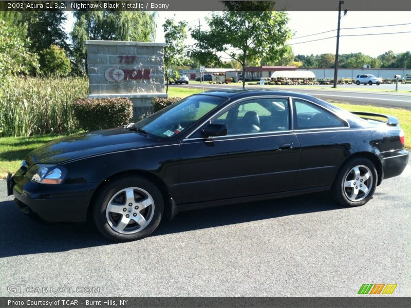 Nighthawk Black Metallic / Ebony 2003 Acura CL 3.2