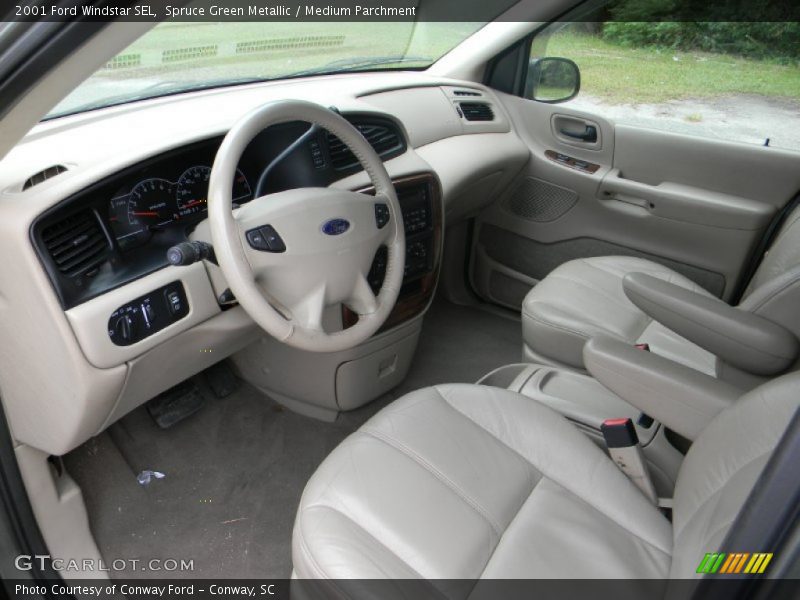 Medium Parchment Interior - 2001 Windstar SEL 