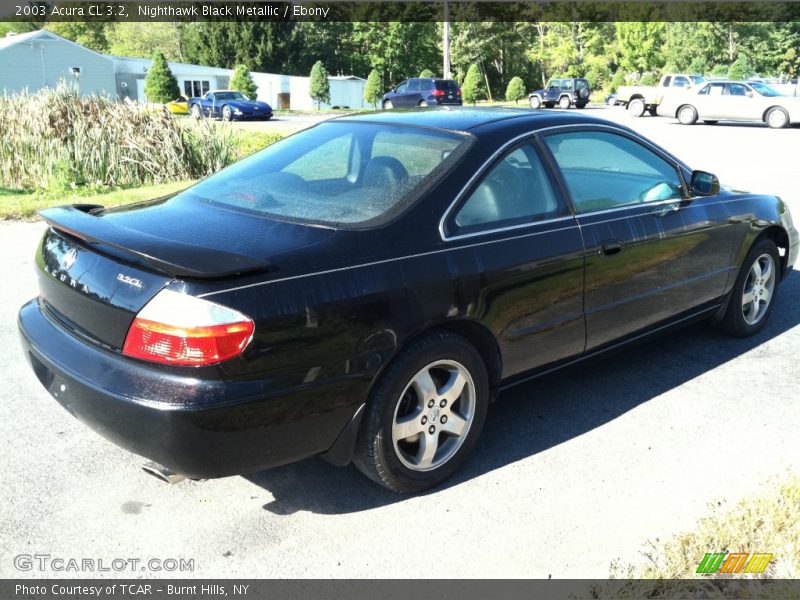 Nighthawk Black Metallic / Ebony 2003 Acura CL 3.2