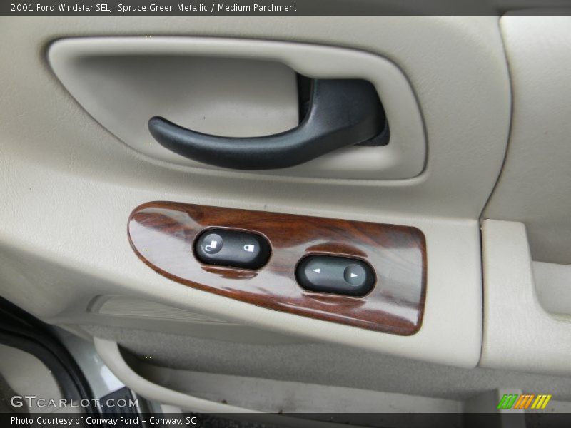 Spruce Green Metallic / Medium Parchment 2001 Ford Windstar SEL