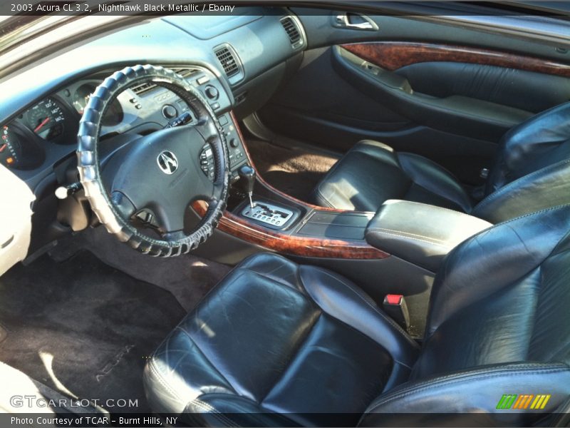 Nighthawk Black Metallic / Ebony 2003 Acura CL 3.2