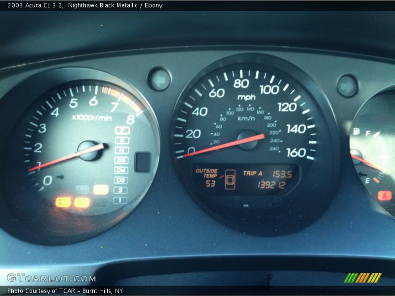 Nighthawk Black Metallic / Ebony 2003 Acura CL 3.2