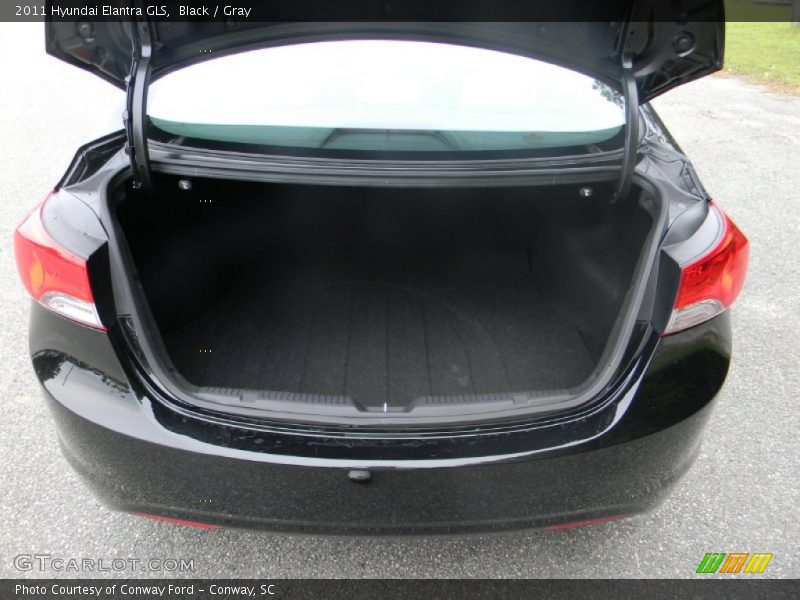 Black / Gray 2011 Hyundai Elantra GLS