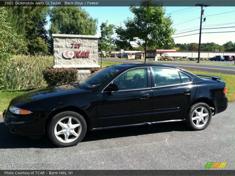 Black Onyx / Pewter 2003 Oldsmobile Alero GL Sedan
