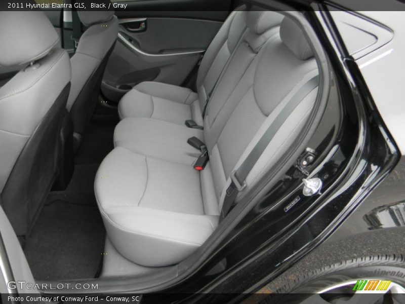 Black / Gray 2011 Hyundai Elantra GLS