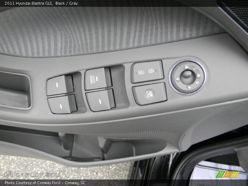 Black / Gray 2011 Hyundai Elantra GLS